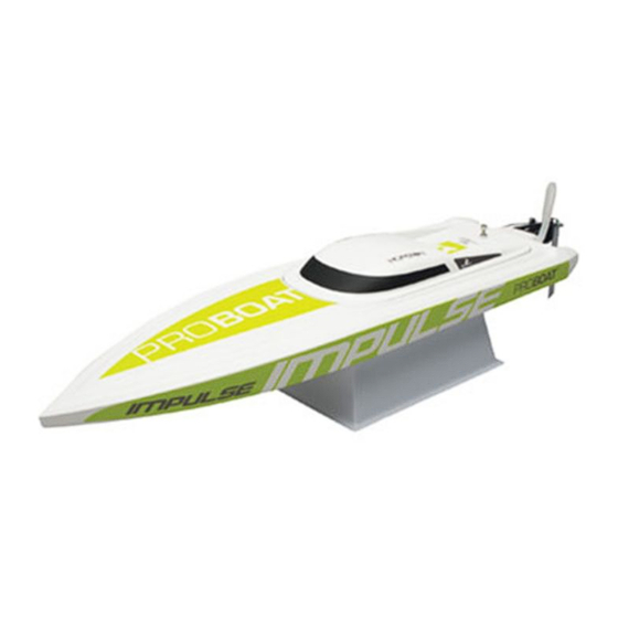 ProBoat Impulse 17 PRB08020 Owner's Manual