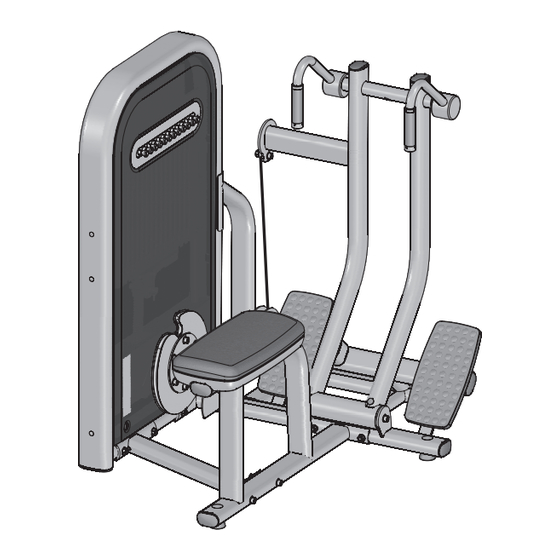 Life Fitness Seated Row Assembly Instructions Manual