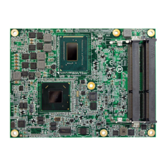 User Manuals: Arbor Technology COM-880E CPU module