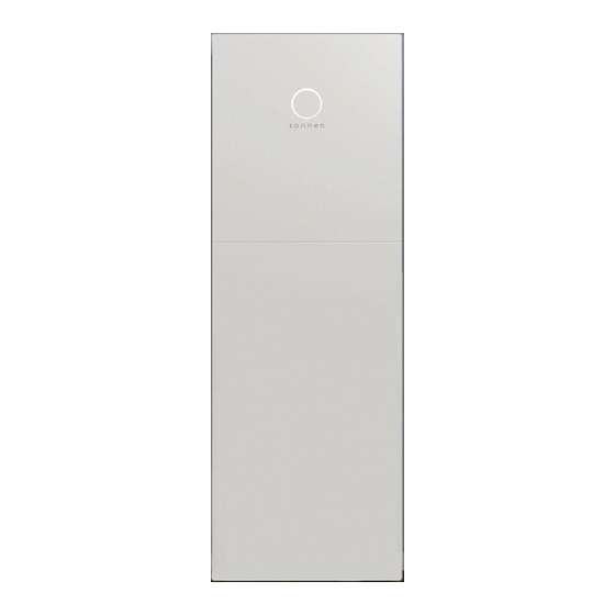 Sonnen sonnenBatterie pro 2.0 Instructions For Use Manual