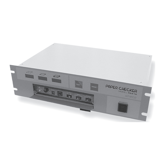 Nexen Paper Checker PC210 User Manua