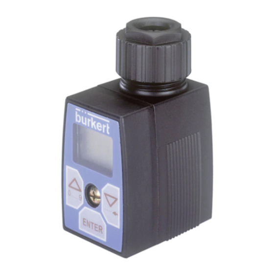 Burkert 8022 Quick Start Manual