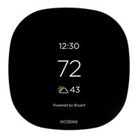 Bryant ecobee3 lite Pro Advanced Installation And Configuration Instructions