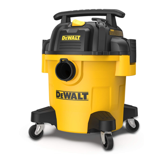 DeWalt DXV05P Manuals