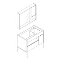 LUXE BIDET CabCallistaMirr Installation Manual