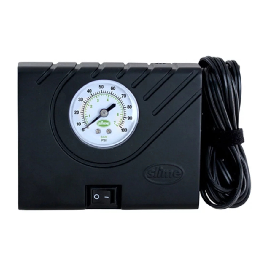 Slime Tire Inflator Jr. 40059 Manual