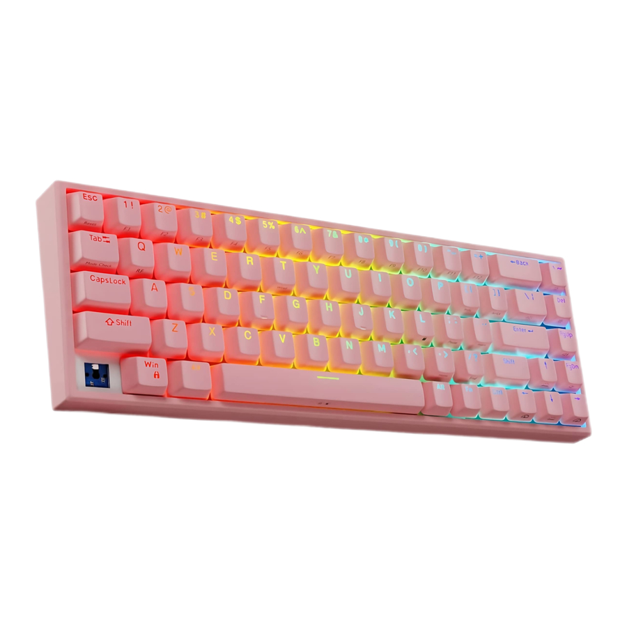Tilted Nation TNSpectre - 68 Key RGB Gaming Keyboard Manual