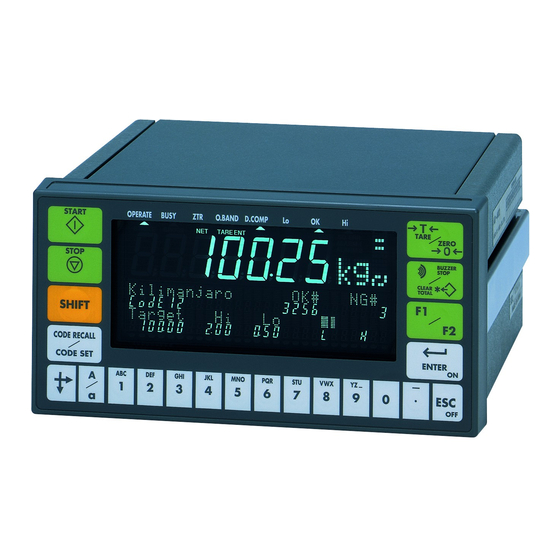 AND Check Weighing Indicator AD-4404 Manuals