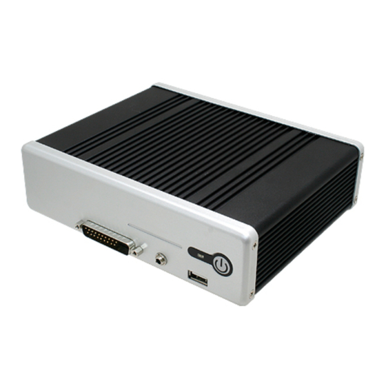 Avalue Technology E640 Quick Reference Manual