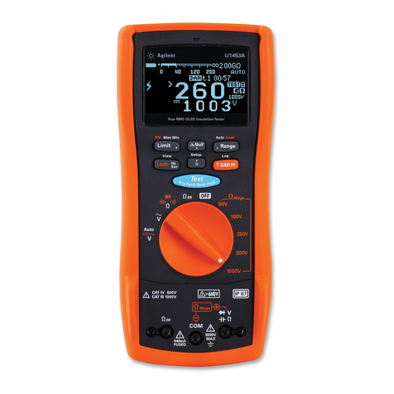 Keysight Technologies U1450 Series Service Manual