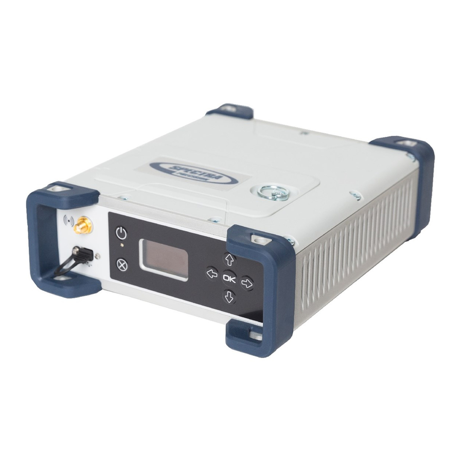 Spectra Geospatial SP90m Getting Started Manual