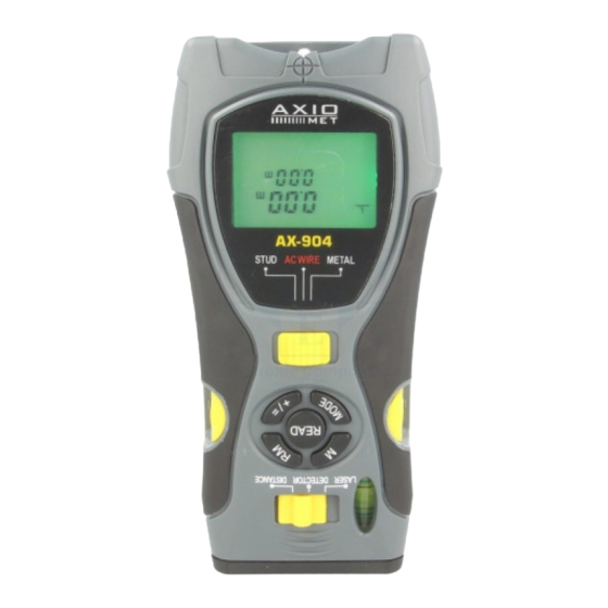 Axio MET AX-904 Manuals