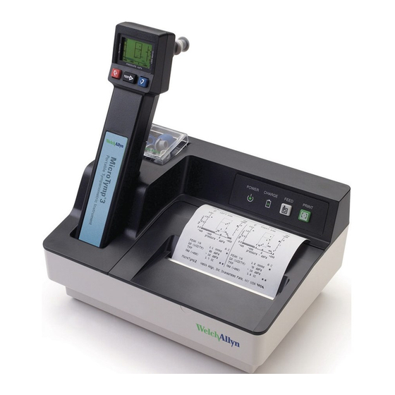 Welch Allyn MicroTymp Operating Instructions Manual