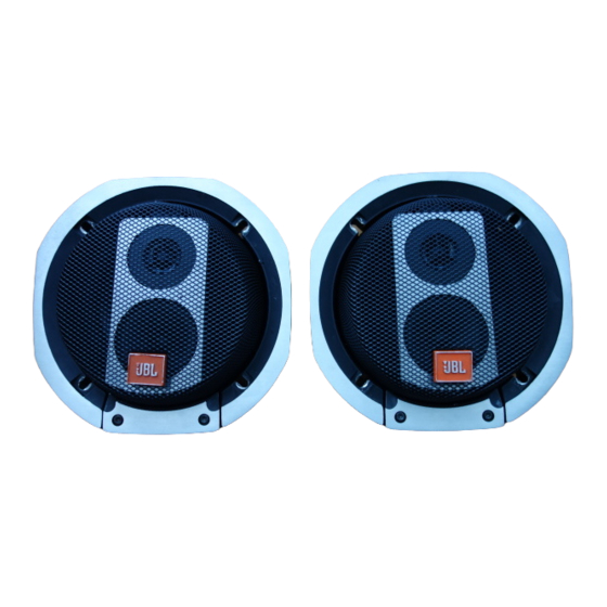JBL T205 Instruction Manual
