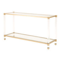 Essentials For Living NOUVEAU CONSOLE TABLE Assembly Instructions