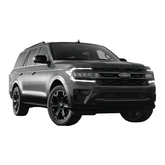 Ford Expedition 2022 Owner's Manual