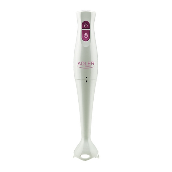 Adler Europe AD 4609 User Manual