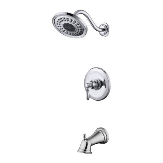 Luxart EMBELLISH EB411TOV Installation Manual