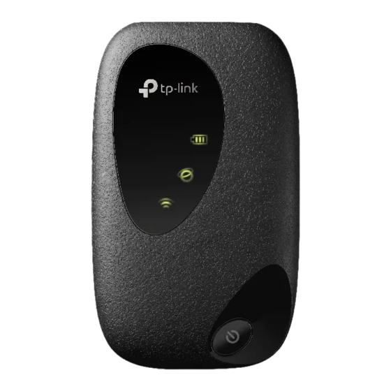 TP-Link M7350 Quick Installation Manual