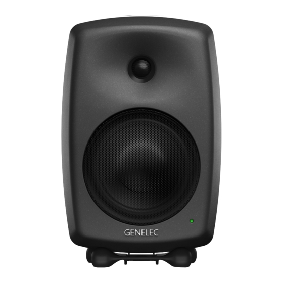Genelec 8240A Operating Manual