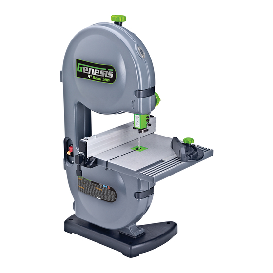Genesis GBS900 Operator's Manual