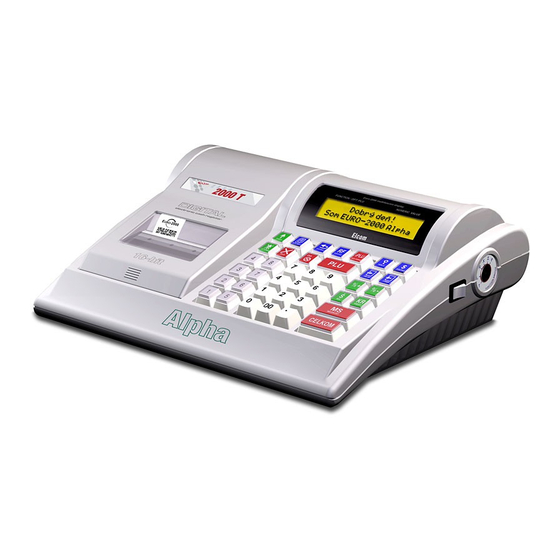 ELCOM Euro-2000M Alpha User Manual