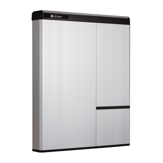 LG Chem RESU10.0H Installation Manual