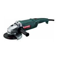 Metabo WX 23-230 Quick Instructions For Use Manual