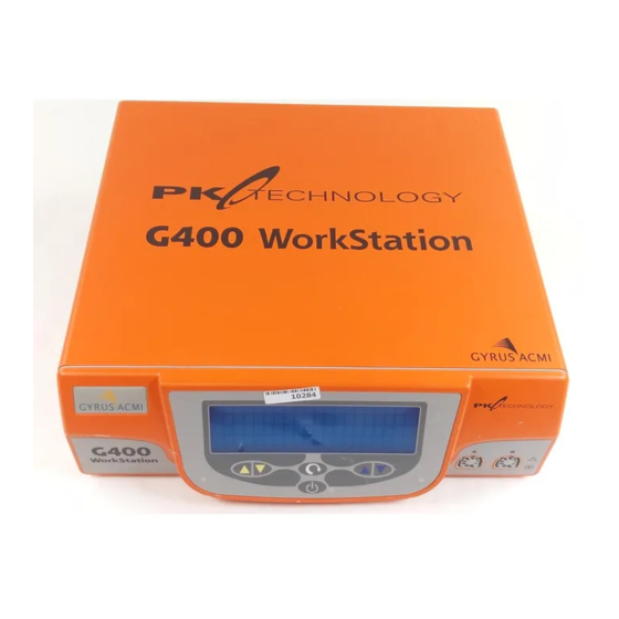 Gyrus Acmi G400 Service Manual