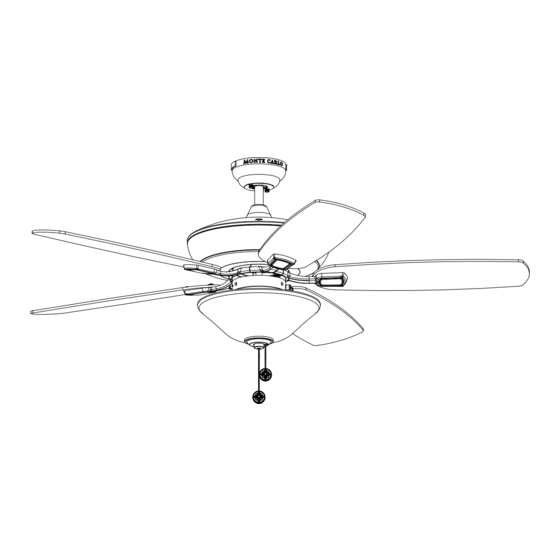 Monte Carlo Fan Company 5CSM60 D-V1 Series Owner's Manual And Installation Manual
