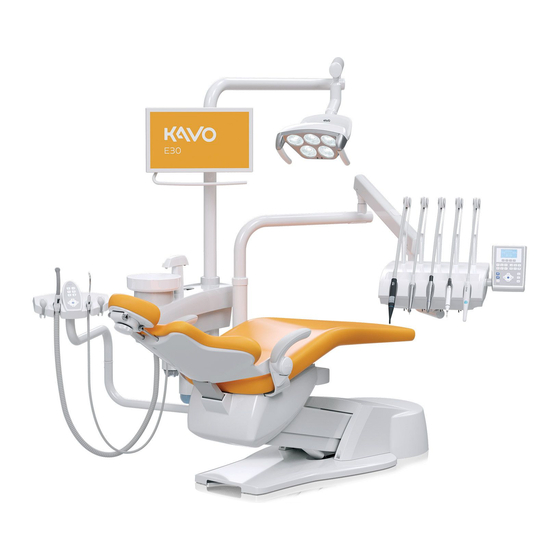 KaVo ESTETICA E30 Instructions For Use Manual