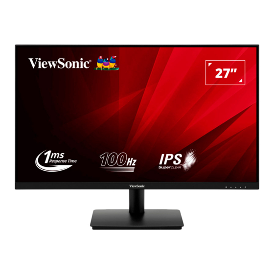 ViewSonic VA270-H User Manual