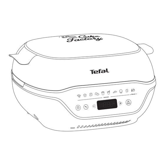 TEFAL Cake Factory Infinity Manual