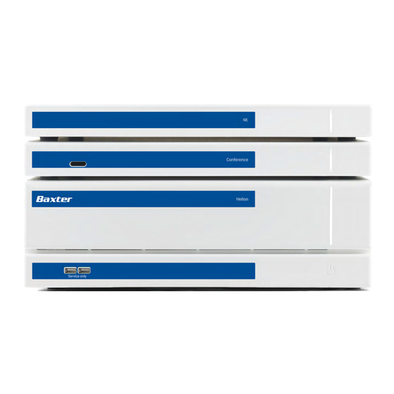 baxter Helion Instructions For Use Manual