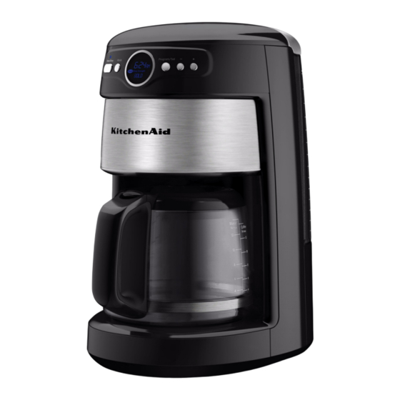 KitchenAid KCM223CS0 Instructions Manual