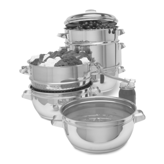 Back to Basics NUTRI-STEAMER Instruction Manual
