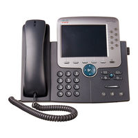 Cisco 7971G-GE - IP Phone VoIP Software Manual