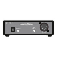 Lightronics DI-104 Owner's Manual
