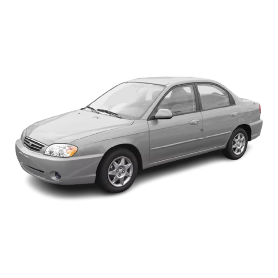 Kia Spectra Owner's Manual