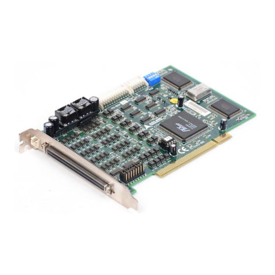 ADLINK Technology PCI-8134 Programming Manual