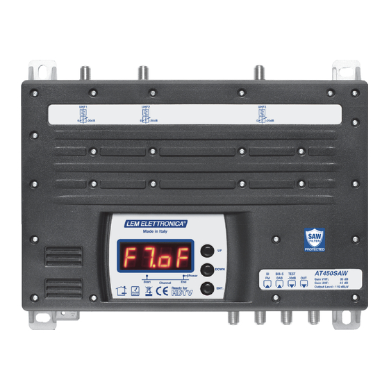 Lem Elettronica AT450SAW Manual