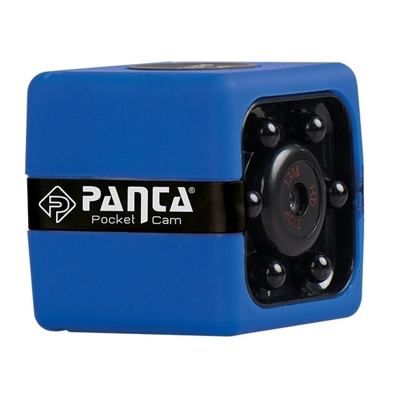 Panta Pocket Cam M18205 Manuals