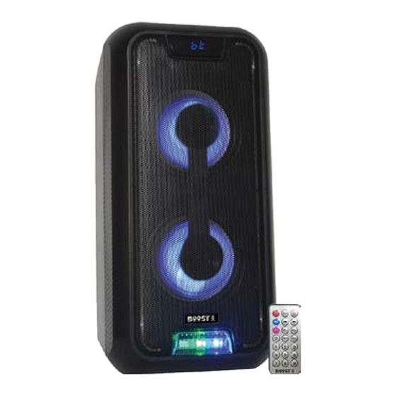 Boost POWERSOUND250 Instruction Manual