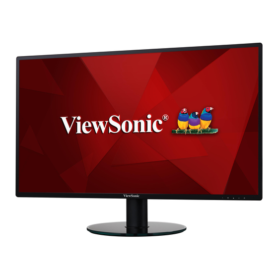 ViewSonic VA2719-smh User Manual