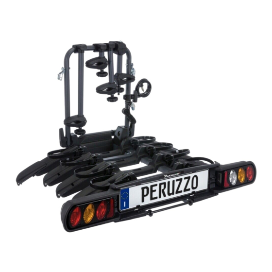 Peruzzo 708plus/3 Towball bike carrier Manuals