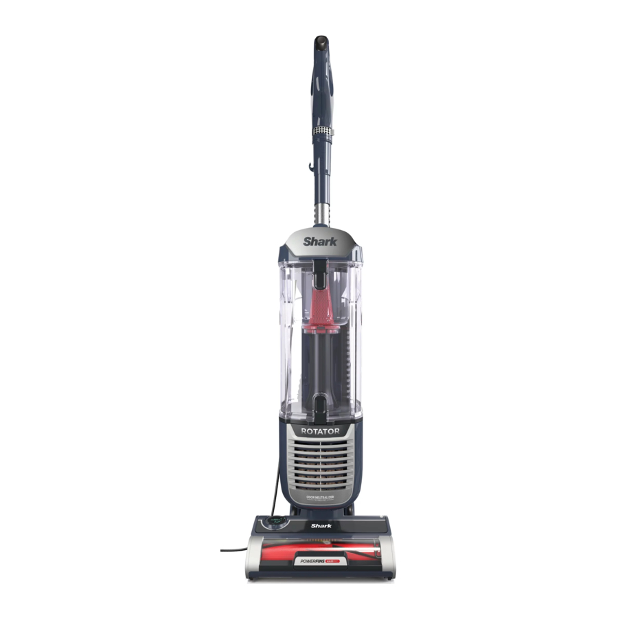 Shark Rotator ZU100 - Upright Vacuum with Odor Neutralizer Manual