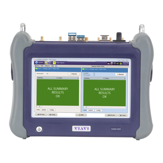 Viavi T-BERD/MTS 5800 Manual