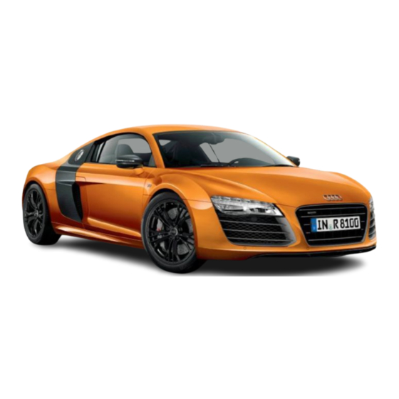 Audi R8 2014 Manuals