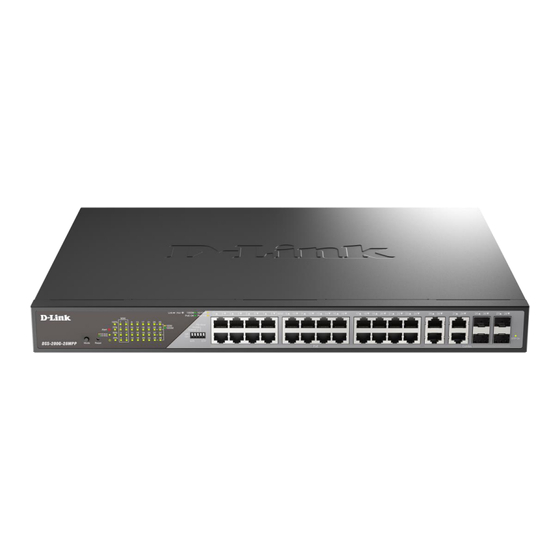 D-Link DSS-200G-28MPP Quick Installation Manual