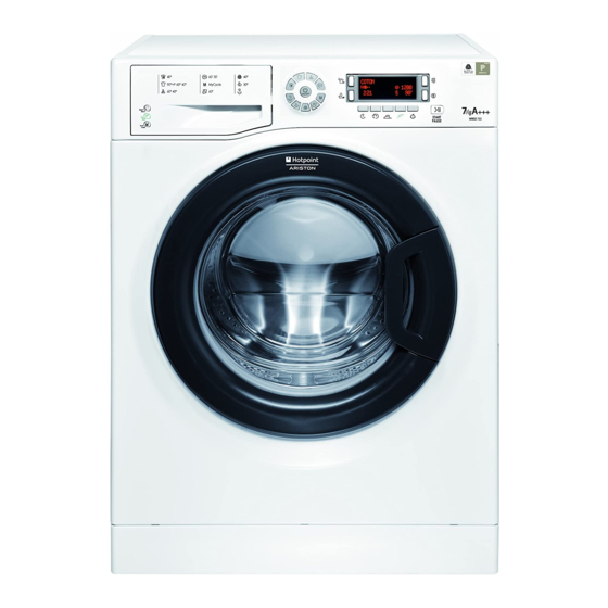 Hotpoint Ariston WMD 843 Instructions For Use Manual